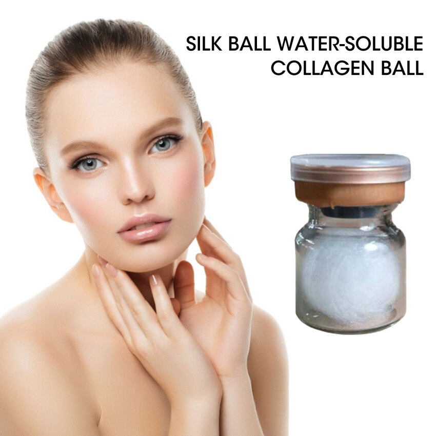 ญี่ปุ่นคอลลาเจนบริสุทธิ์ Ball Natural Silk Protein ลดริ้วรอยกระชับลด