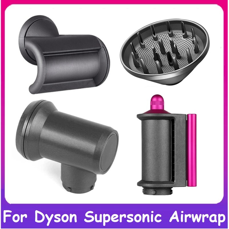 For Dyson Airwrap Styler Diffuser Nozzle with Adapter AntiFlying Nozzle Flyaway Attachment Hair