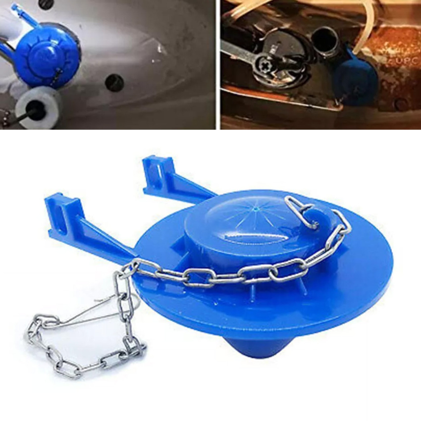 1pcs Universal Toilet Drain Valve Flush Replacement Rubber Flapper Bathroom-Tool