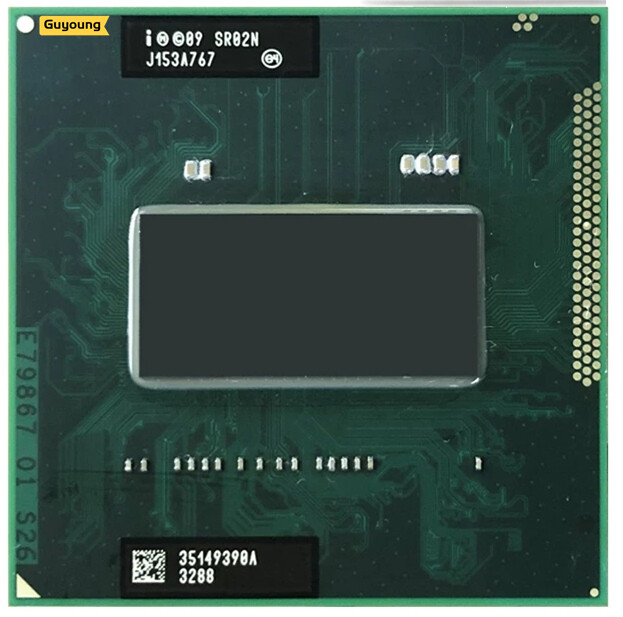 Core i7-2670qm i7 2670qm sr02n 2.2 ghz used quad-core eight-thread cpu processor 6m 45w socket g2 / rpga988b
