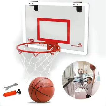 Aolvo Mini Basketball Hoop With Ball Kids Sport Hanging Door
