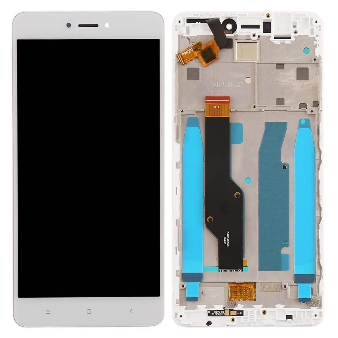 Màn Hình LCD Và Bộ Số Hóa Toàn Bộ Lắp Ráp Có Khung, Dành Cho Xiaomi Redmi Note 4X (Trắng)