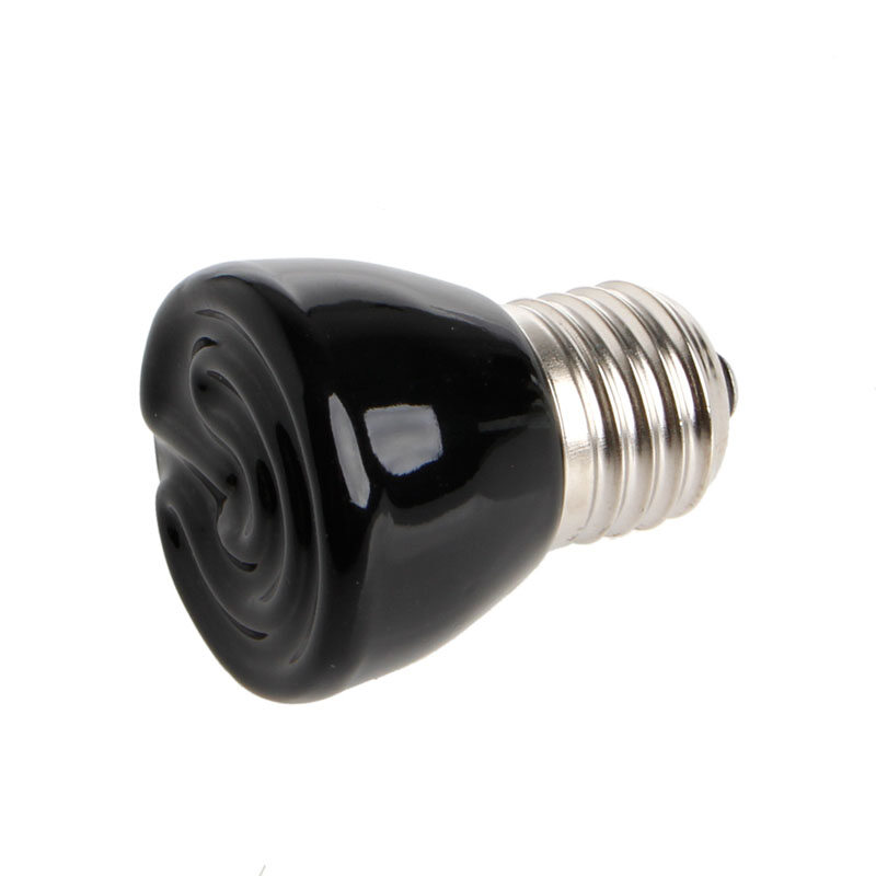 【New Arrival】 25W  tile Heat Bulb Ceramic Heating Lamp  tile Terrarium Emitter for Brooder