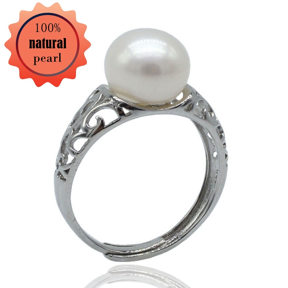 Splendid Silver 7-8mm Pearl Ring in White | Lyst-hautamhiepplus.vn