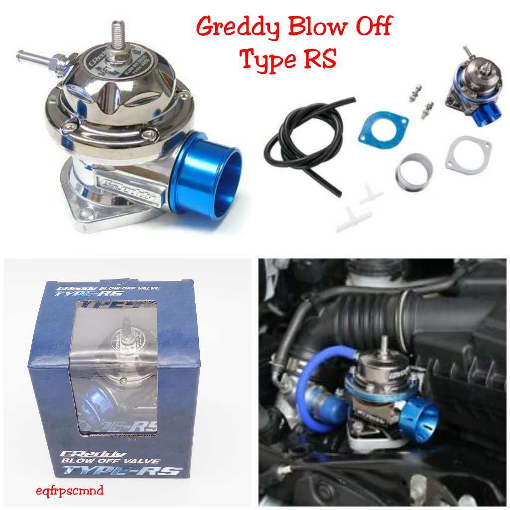 Greddy Blow Off Valve Type Rs Blue Lazada