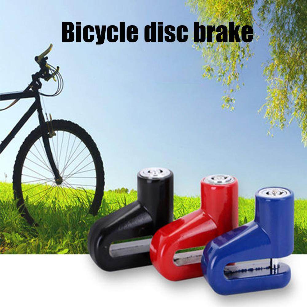 Anti-Theft Disc Brake Wheel Lock Security Alarm Motorcycle Scooter Bicycle 2 Key