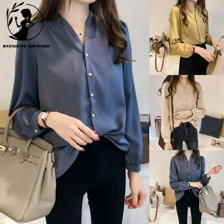 womens casual work shirts