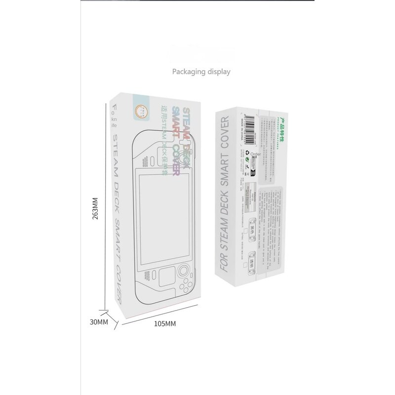 Giá Đỡ Vỏ Bảo Vệ TPU + PC Hỗ Trợ Thiết Bị Ngoại Vi Cho Máy Chơi Game Steam Deck Phụ Kiện Trò Chơi