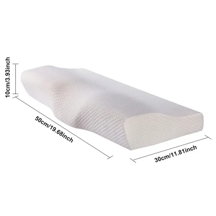 Sealavender Memory Foam Cervical Pillow Contour Design For