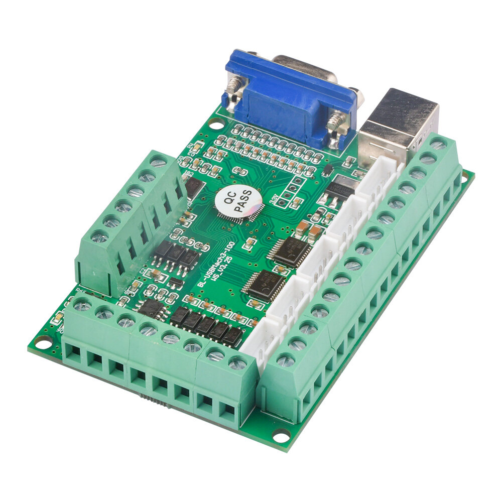 Mach3 CNC USB 100kHz bảng giao diện giao diện USB máy khắc CNC thẻ điều khiển chuyển động giao diện 5 trục