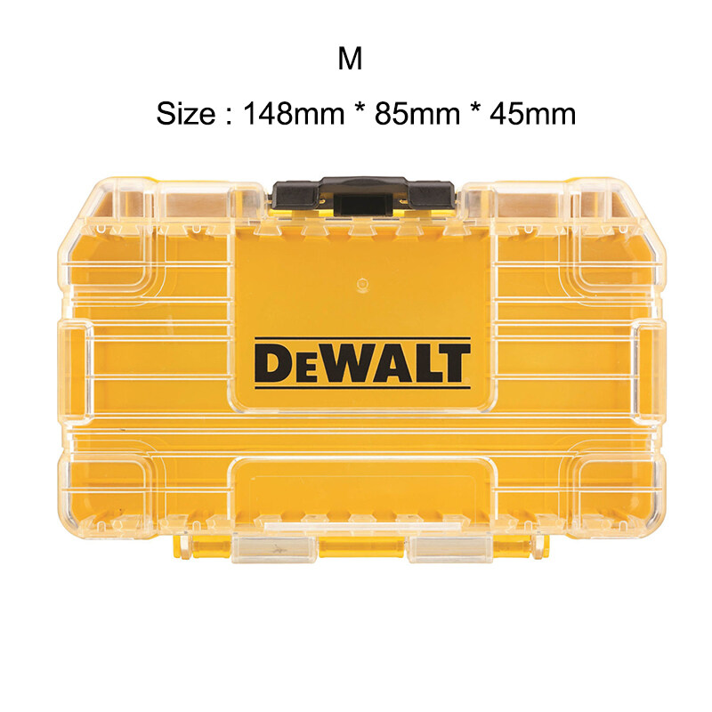 DEWALT Tool Accessories Box Drill Bit Storage Case stackable Tool Box