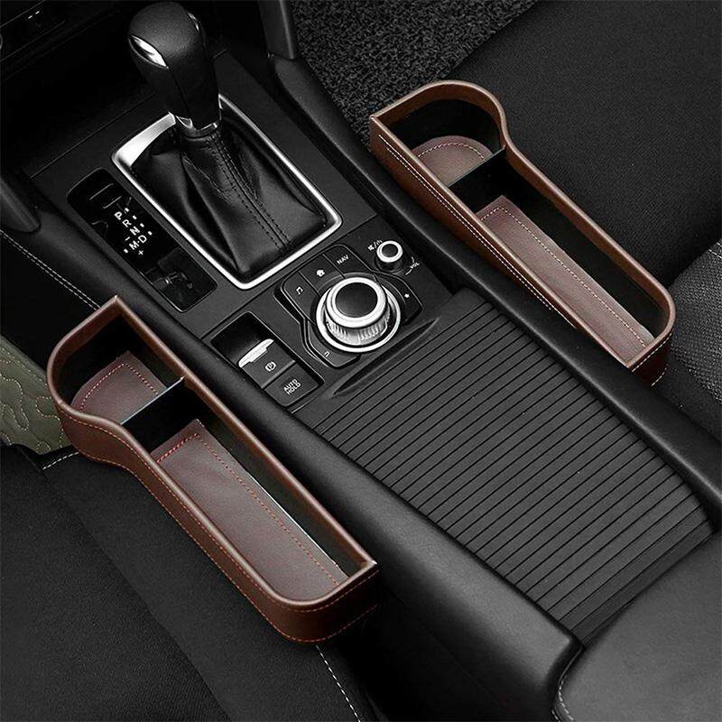 Car Catcher Coin Box Right Side Seat Gap Storage Pocket Organizer Cup Holder 6A