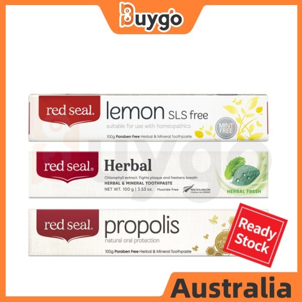 Red Seal Lemon SLS Free 歯磨き粉 100g３本セット レッドシール 歯みがき ベーキングソーダ 100g x 4本 | Costco Japan