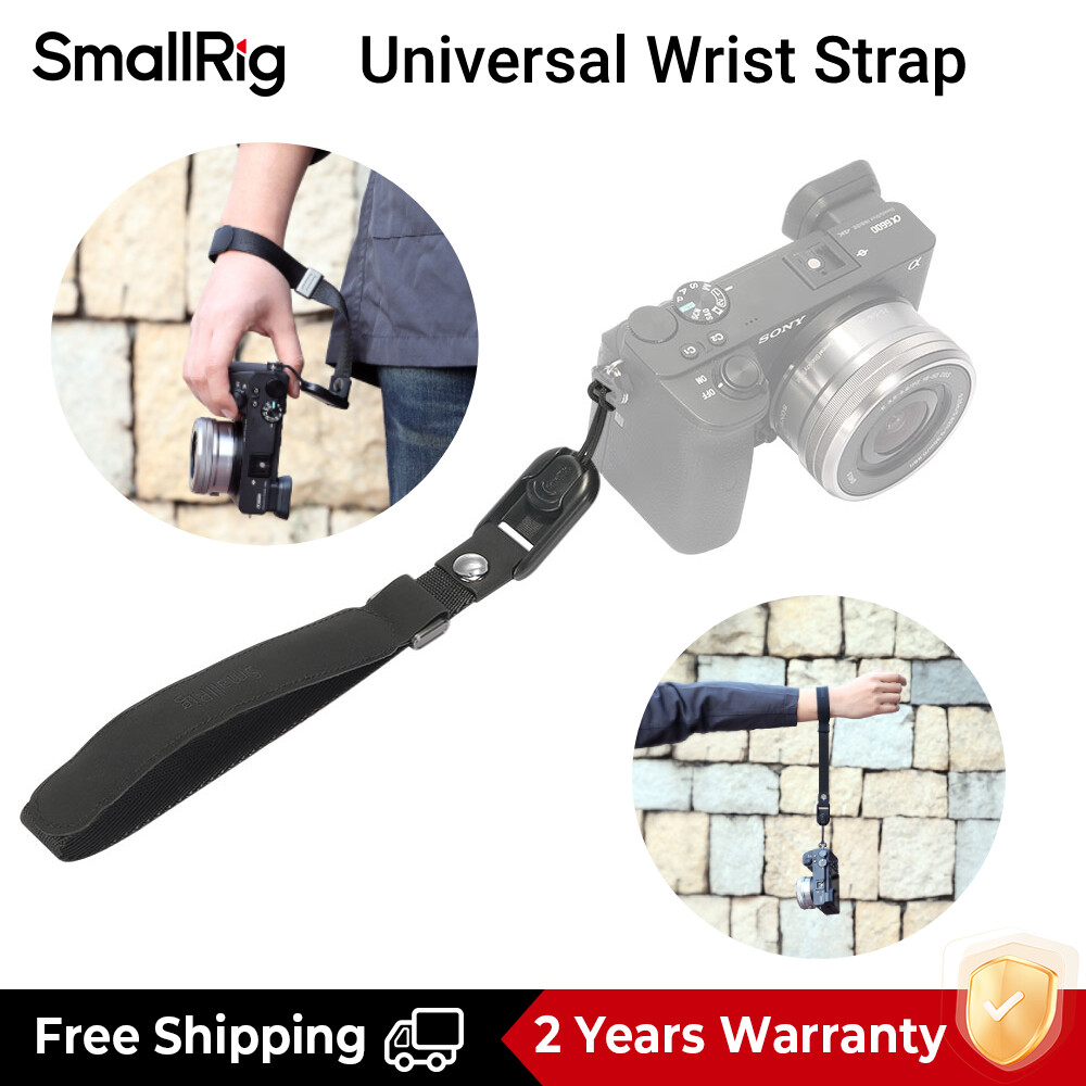 SmallRig Dây đeo cổ tay máy ảnh tháo lắp nhanh cho Sony Canon Fujifilm DSLR Mirrorless PSW2398