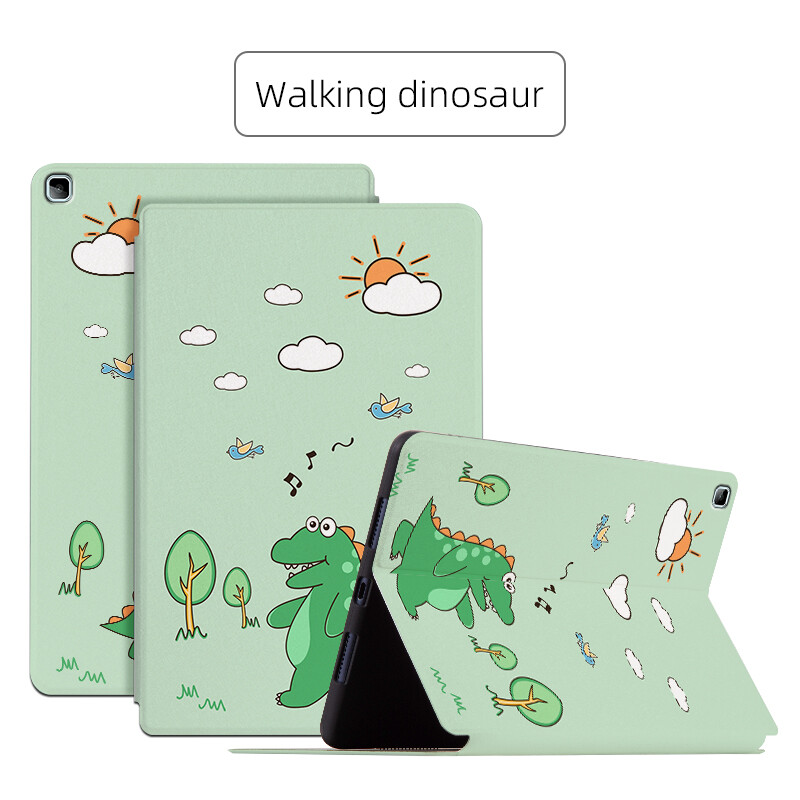 For samsung galaxy tab a7 lite 8.7" 2021 sm-t220 sm-t225 sm-t225n t220 t225 fashion cartoon anime pattern tablet protective case flip leather stand cover