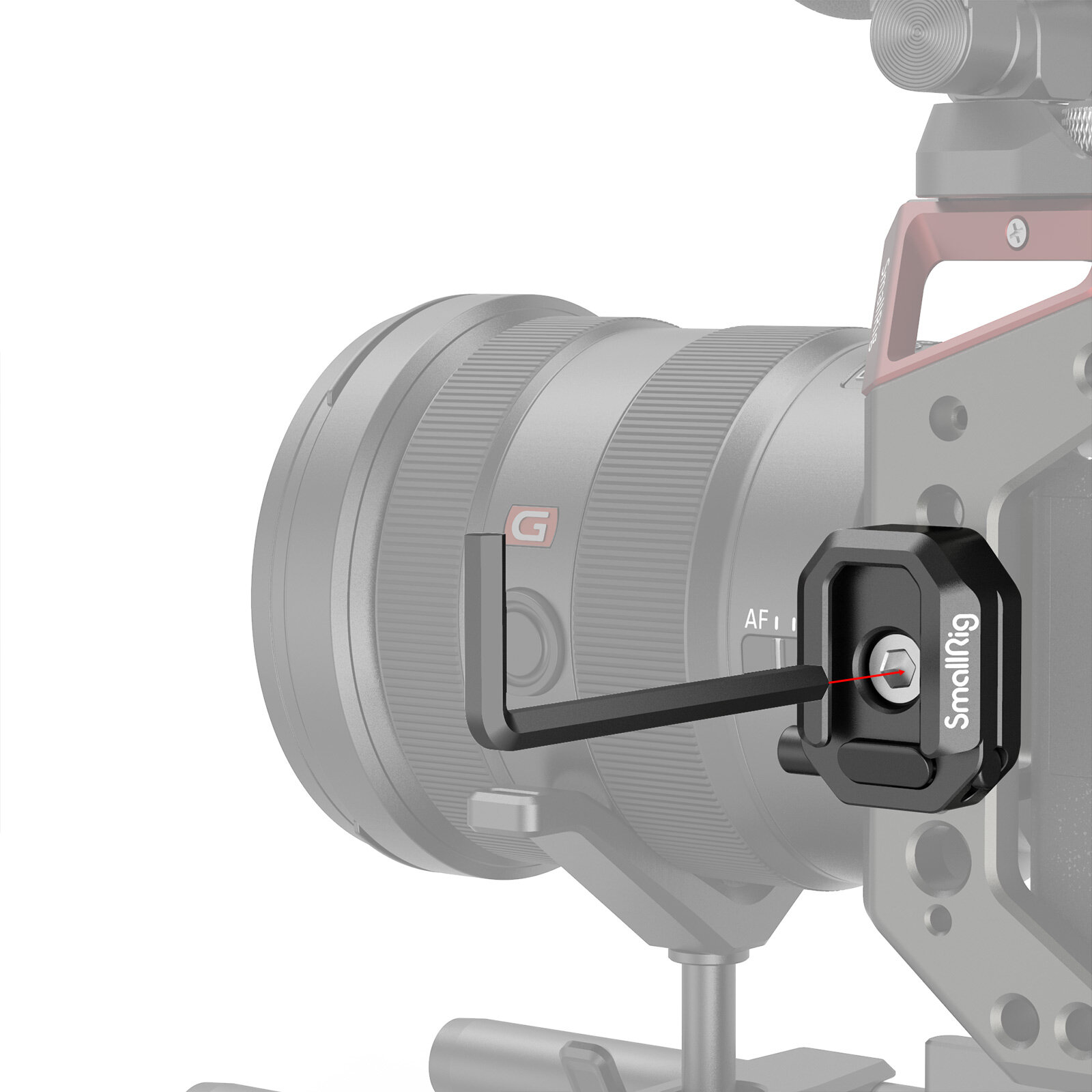 SmallRig Bộ chuyển đổi đế gắn giày lạnh đa năng có chốt an toàn cho đèn LED Micro lồng máy ảnh 2797