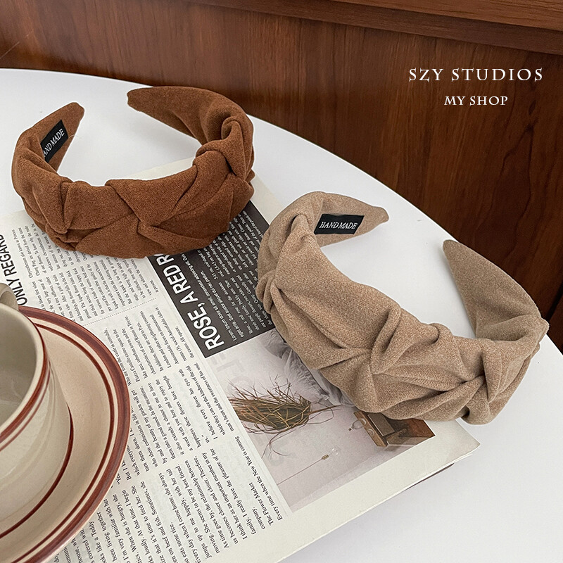 New High-end Wide-brimmed Headband