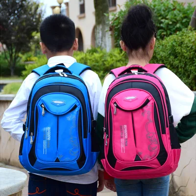 Great_world Children Kid School Bag Nylon School Bag Laptop Backpack Beg Sekolah (Type 2)