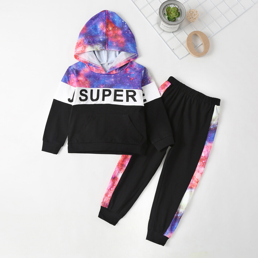 ITFABS Toddler Kids Baby Girl Floral Hoodies Sweatshirts Jackets Coat Casual Tops Autumn Winter Fashion Sports Active Clothes