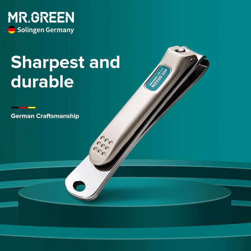 MR.GREEN Nail Clippers Stainless Steel Fingernail Cutter Manicure tools