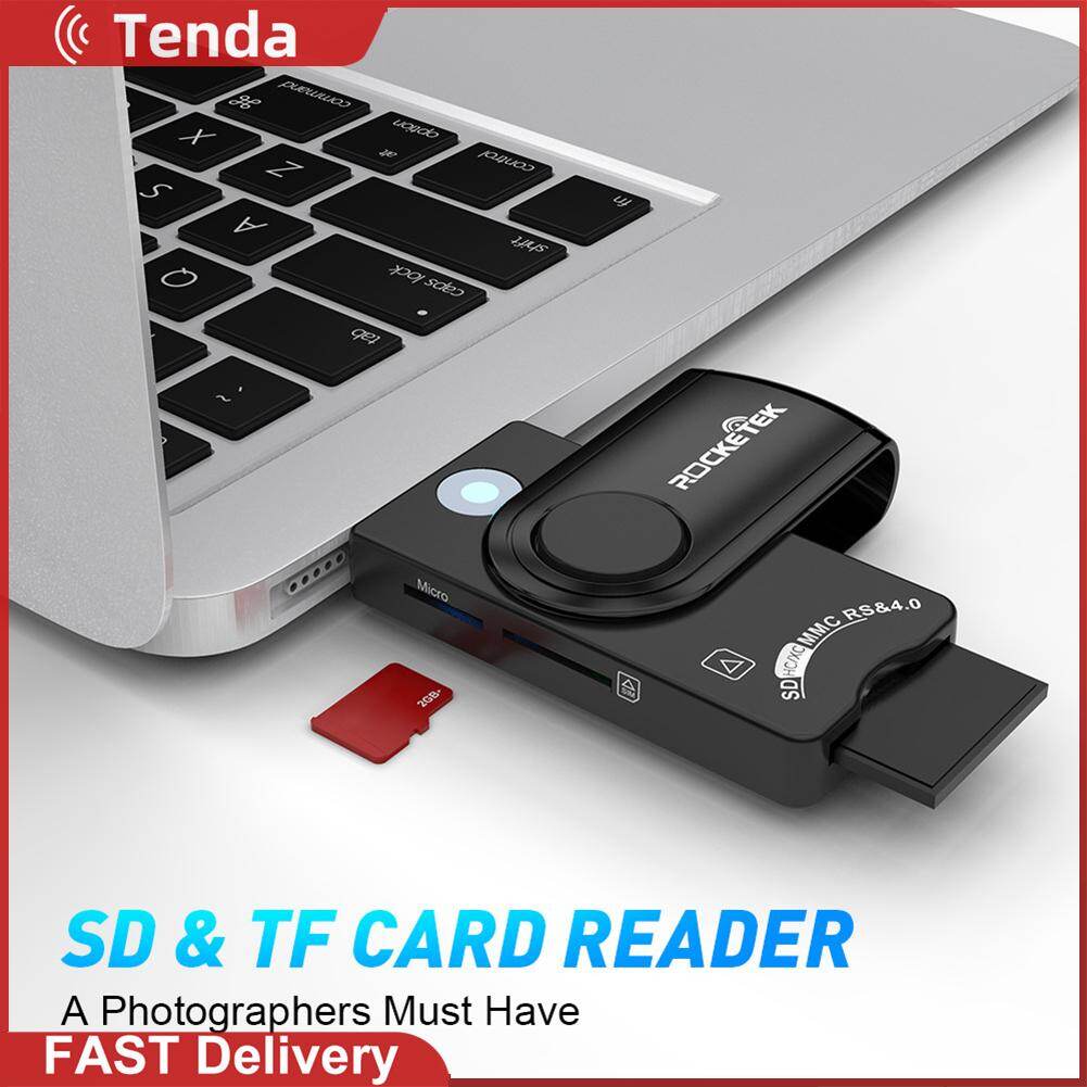 Rocketek cr310 usb 2.0 tax declaration ic smart card reader professional tf sim card reader