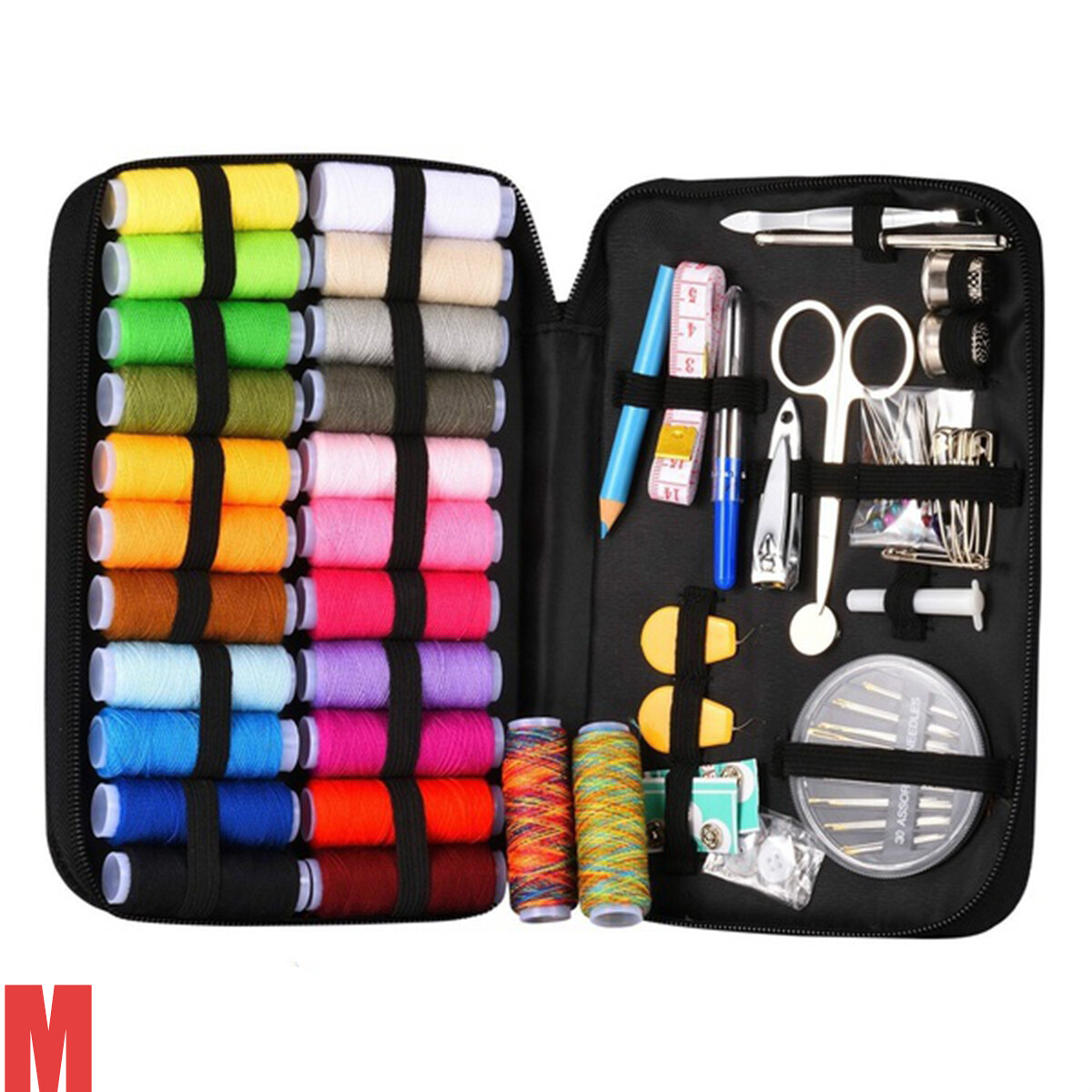 Portable Knitting Needles DIY Handcraft Sewing Box Set Thread Stitching Kit Quilting Tool Embroidery