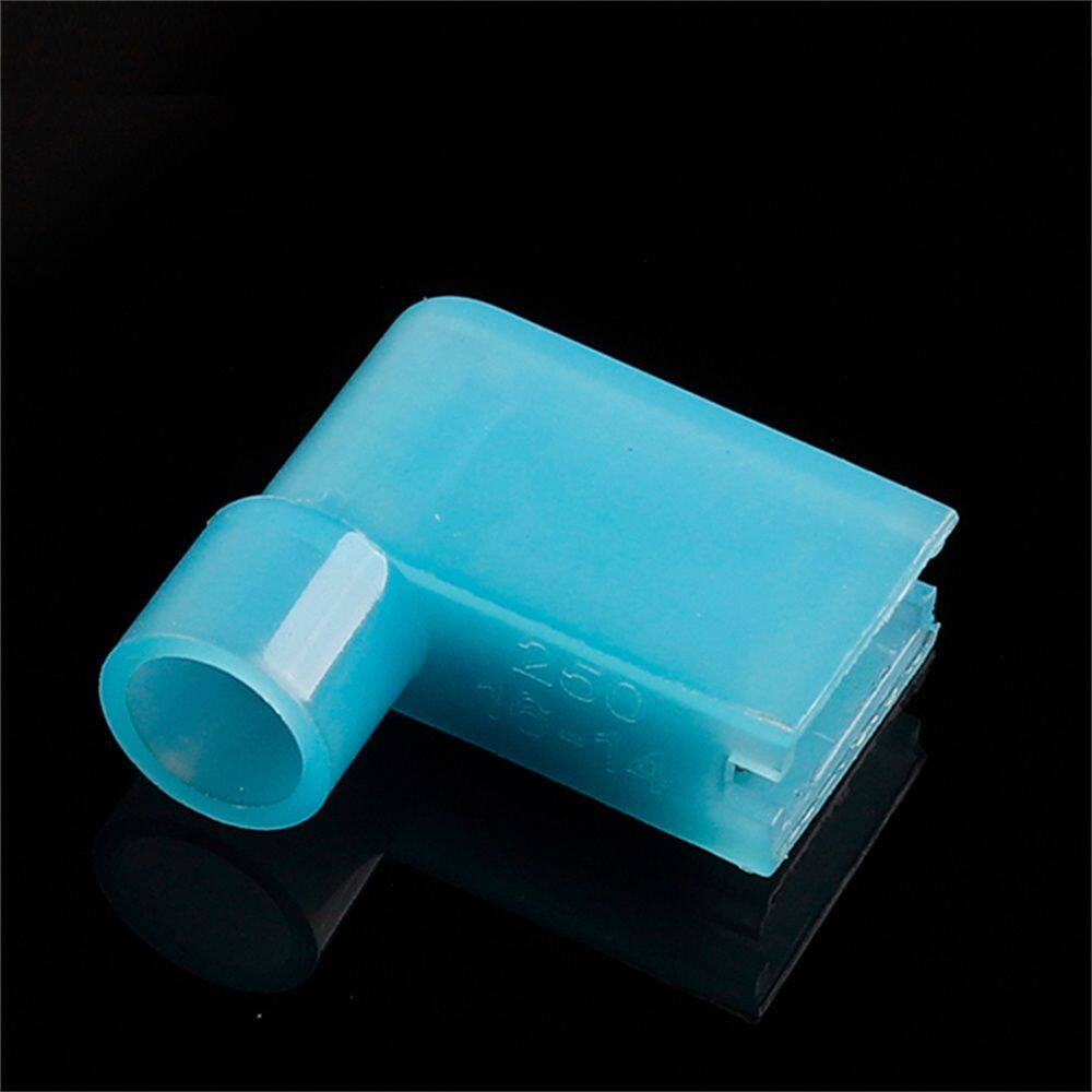 NHG Electrical Terminals Insulated 6.3mm 6.3mm Female Wire Connector Connectors Terminals Crimp Terminal Terminator Nylon Crimp Quick Wire Connector