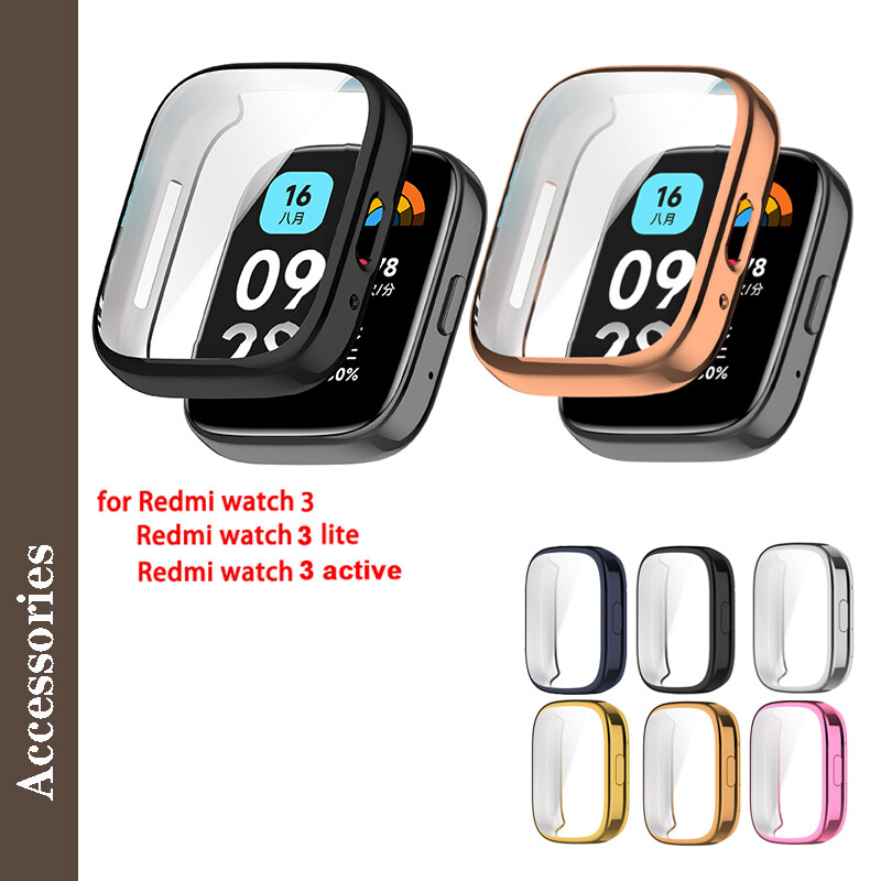 Vỏ mềm TPU Bảo vệ Vỏ bảo vệ mạ điện cho Redmi Watch 3 Active Watch3 Lite / Redmi Watch 4