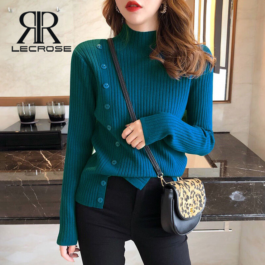 white button sweater long sleeve