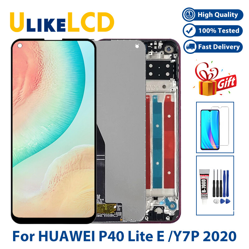 6.39'' lcd for huawei y7p 2020/p40 lite e lcd display touch screen digitizer assembly replacement with y7p 2020/p40 lite e