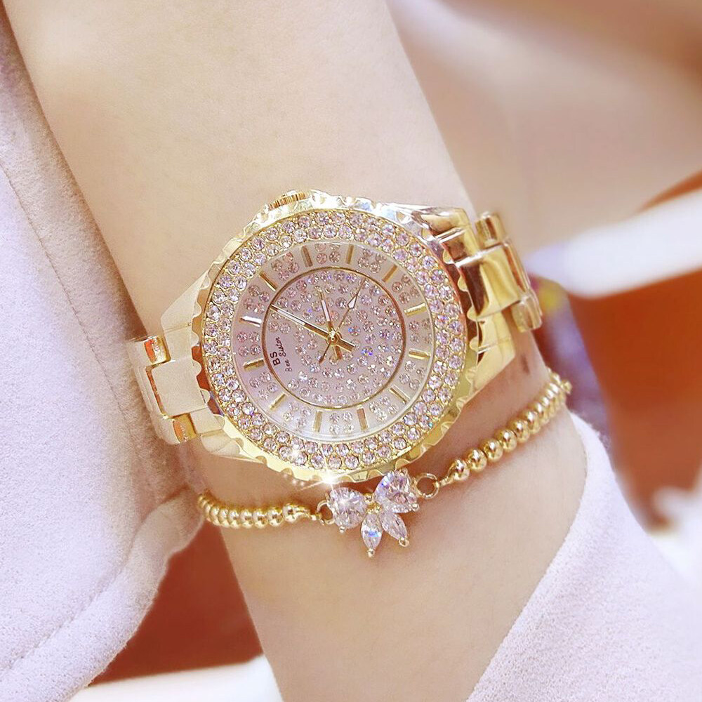 metal wrist watch for ladies