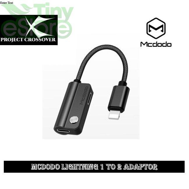 Mcdodo dual lightning discount adapter