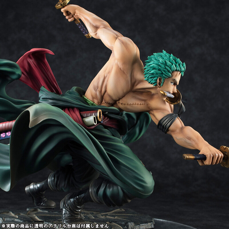 Mô Hình Khỉ Mũ Rơm Ba Lưỡi Zoro Ba Lưỡi One Piece Three Thousand World Zoro