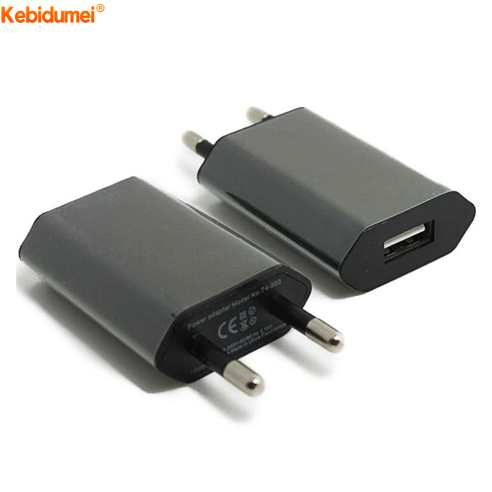 Kebidumei USB Charger 5V 1A EU US Plug Mobile Phone Travel Charger Wall Charging Power Adapter For Samsung S8 S9
