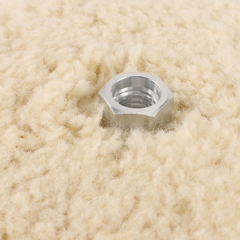 7 Inch Double Sided Wool Polishing Pad Buffing Pad with 5/8 Inch Bolt Wool (Pack of 1)