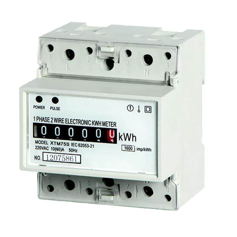 Blesiya Energy Power 10(40)A ,Electricity Din Rail Kilowatt Hour Meter Single Phase
