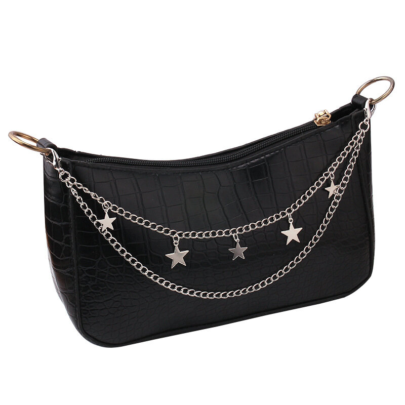 Shoulder Bag Chain Strap Star-shaped Bag Chain Strap Personality Bag Pendant Multi-layer Chain Strap For Bags DIY Bag Handles