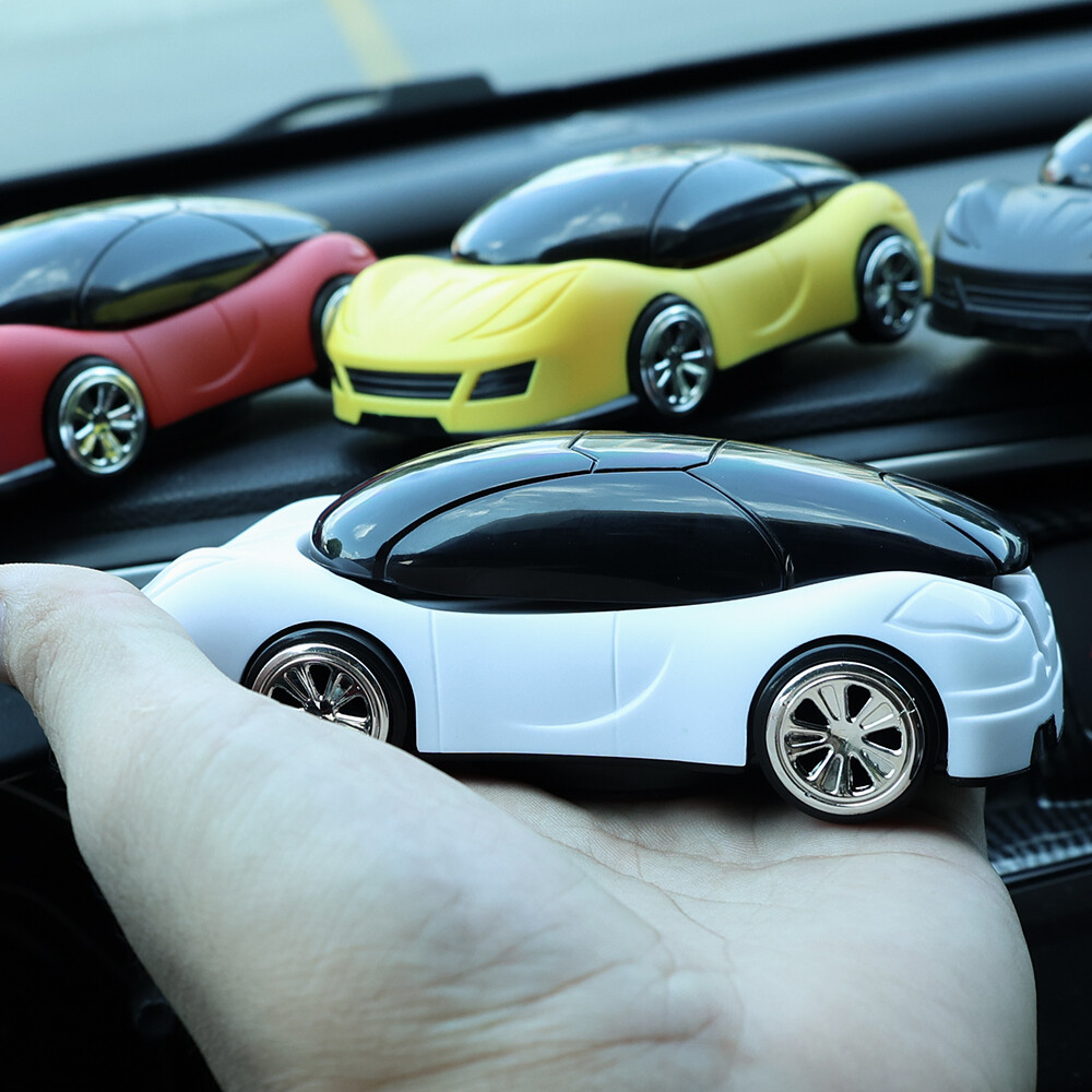 Car 360° Rotation Cell Phone Mount Mobile Phone Bracket Multifunction Racing Model Bracket Car Dashboard Ornaments