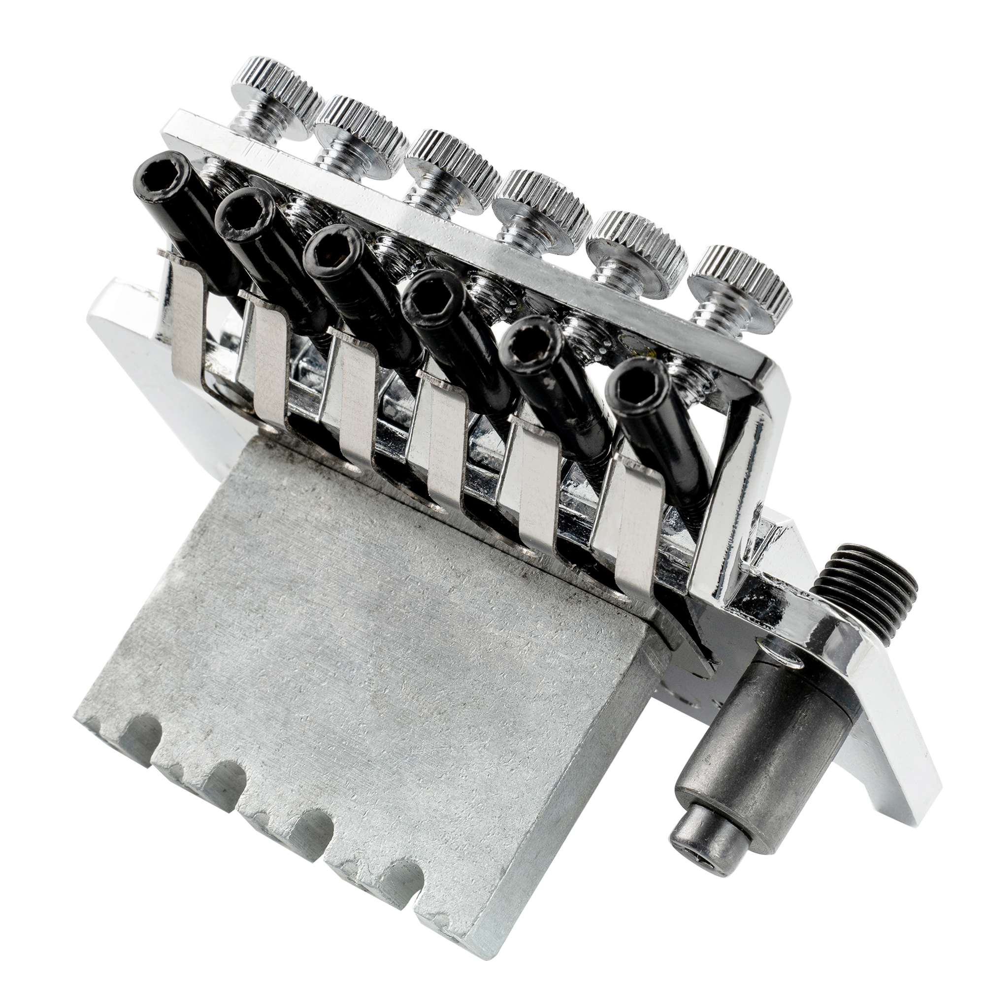 Musiclily 52.5mm(2-1/16 inch) dây khoảng cách khóa đôi ngựa đàn Tremolo cho guitar điện