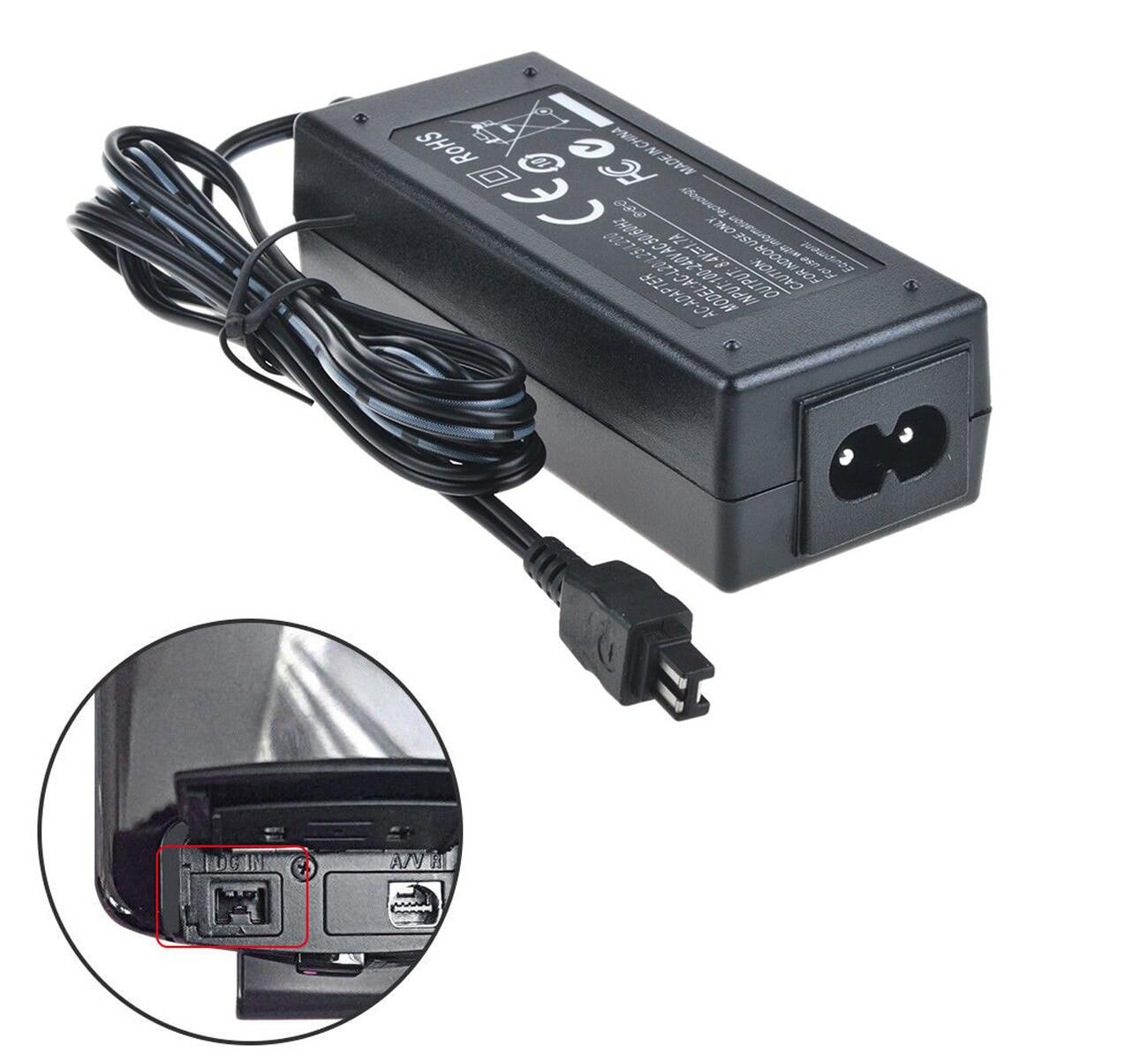 USB AC Power Adapter Charger For Sony FDR-AX40, AX45, AX53, AX55, AX60 Handycam Camcorder - Replacement