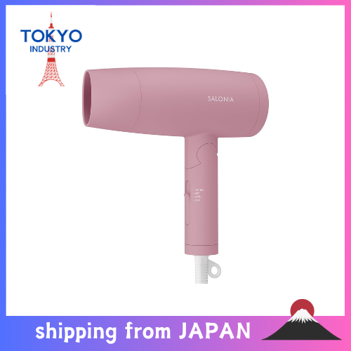 SALONIA Speedy Ion Hair Dryer, Quick Drying, Lightweight SALONIA Speedy Ion Hair Dryer, Quick Drying, Lightweight