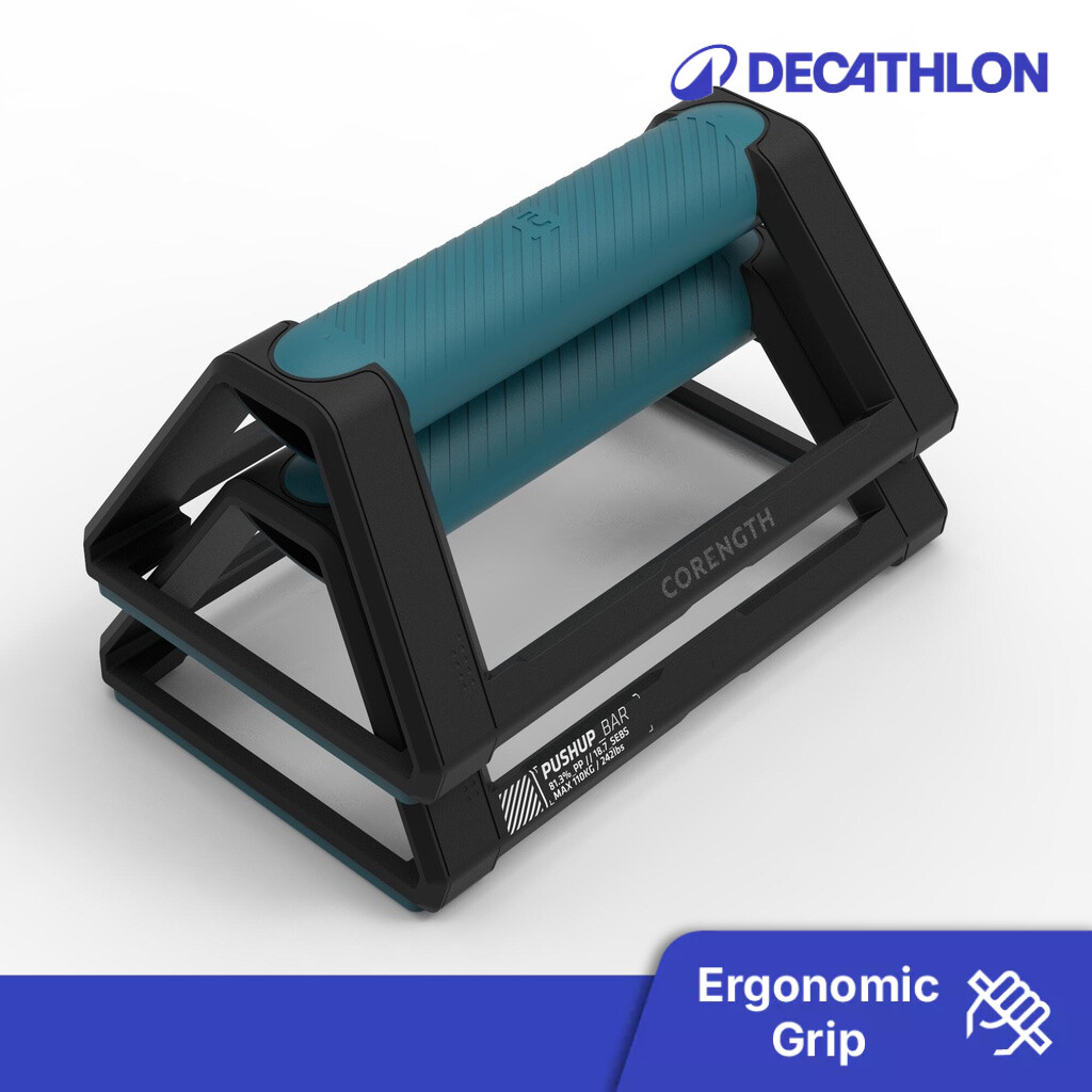 Decathlon Cross-Training Push Up Bar Grip (Ergonomic Grip