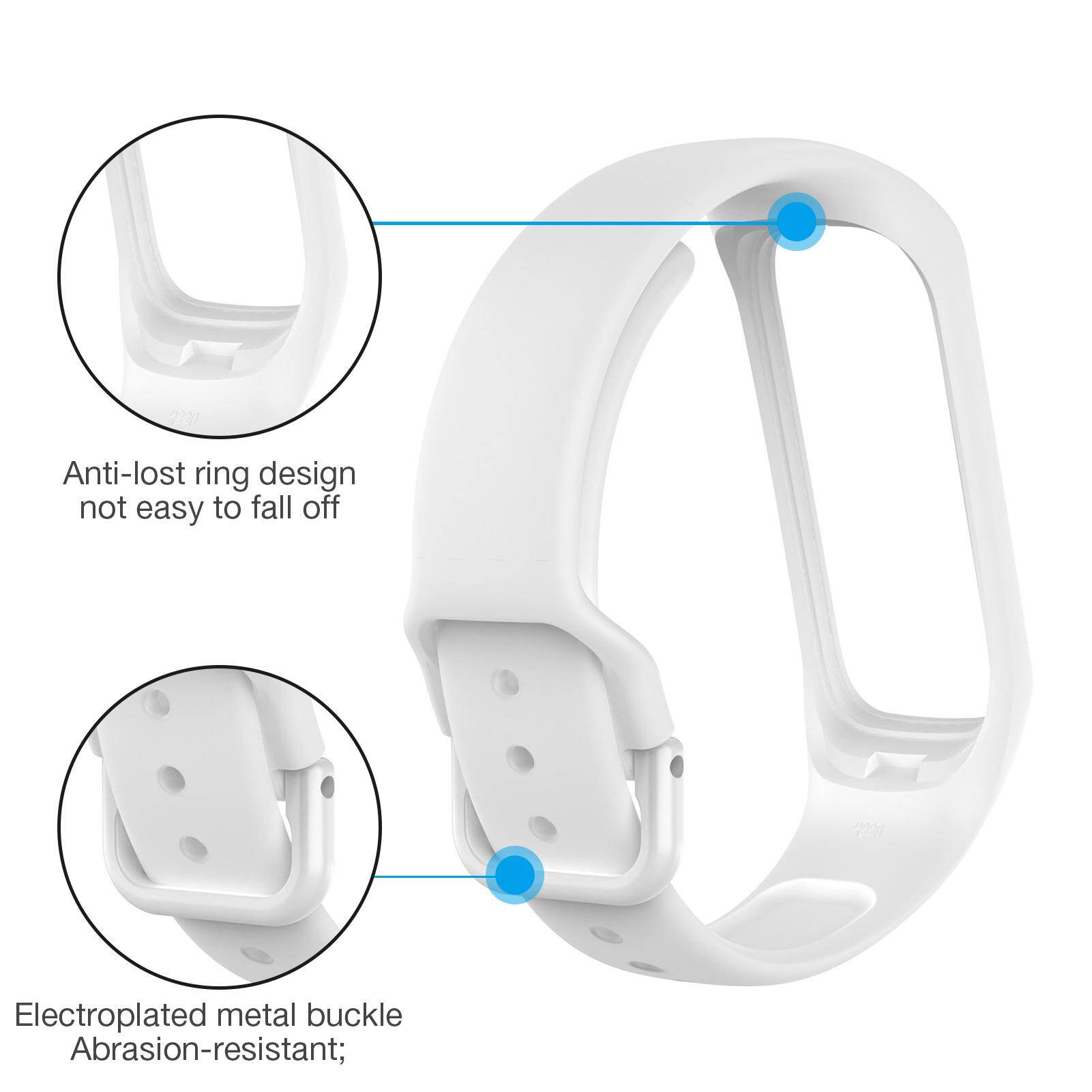 Silicone Wrist Strap Durable Band for Samsung Galaxy Fit 2 R220