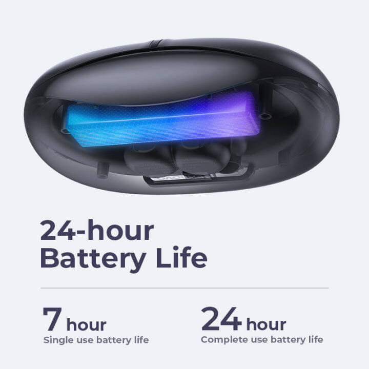 Lenovo T50 TWS Tai nghe bluetooth 5.3 Tai nghe không dây thể thao không thấm nước âm thanh nổi HIFI Giảm tiếng ồn Tai nghe nhét tai earbuds có micrô
