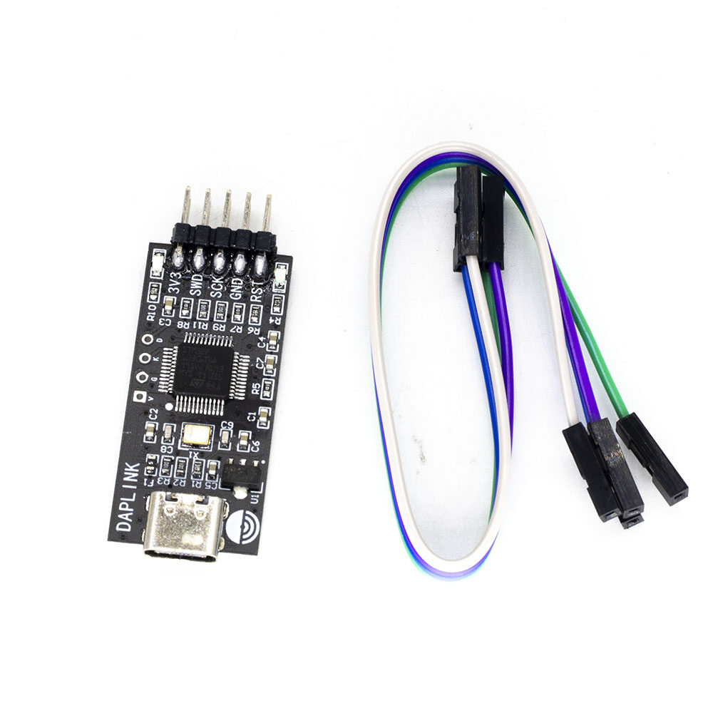 DAPLINK ARM Simulator Trình Tải Xuống STM32 Trình Lập Trình SWD/USB Trình Giả Lập TYPE-C Không Cần Trình Điều Khiển Thay Thế Ổ Ghi JLINK OB/STLINK STM32
