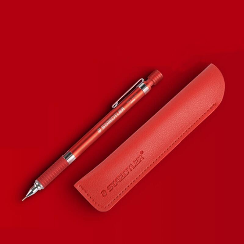 Staedtler 925 35-05 0.5มม. ดินสอโลหะอัตโนมัติสำหรับการเขียนสีแดงจีนและ ...