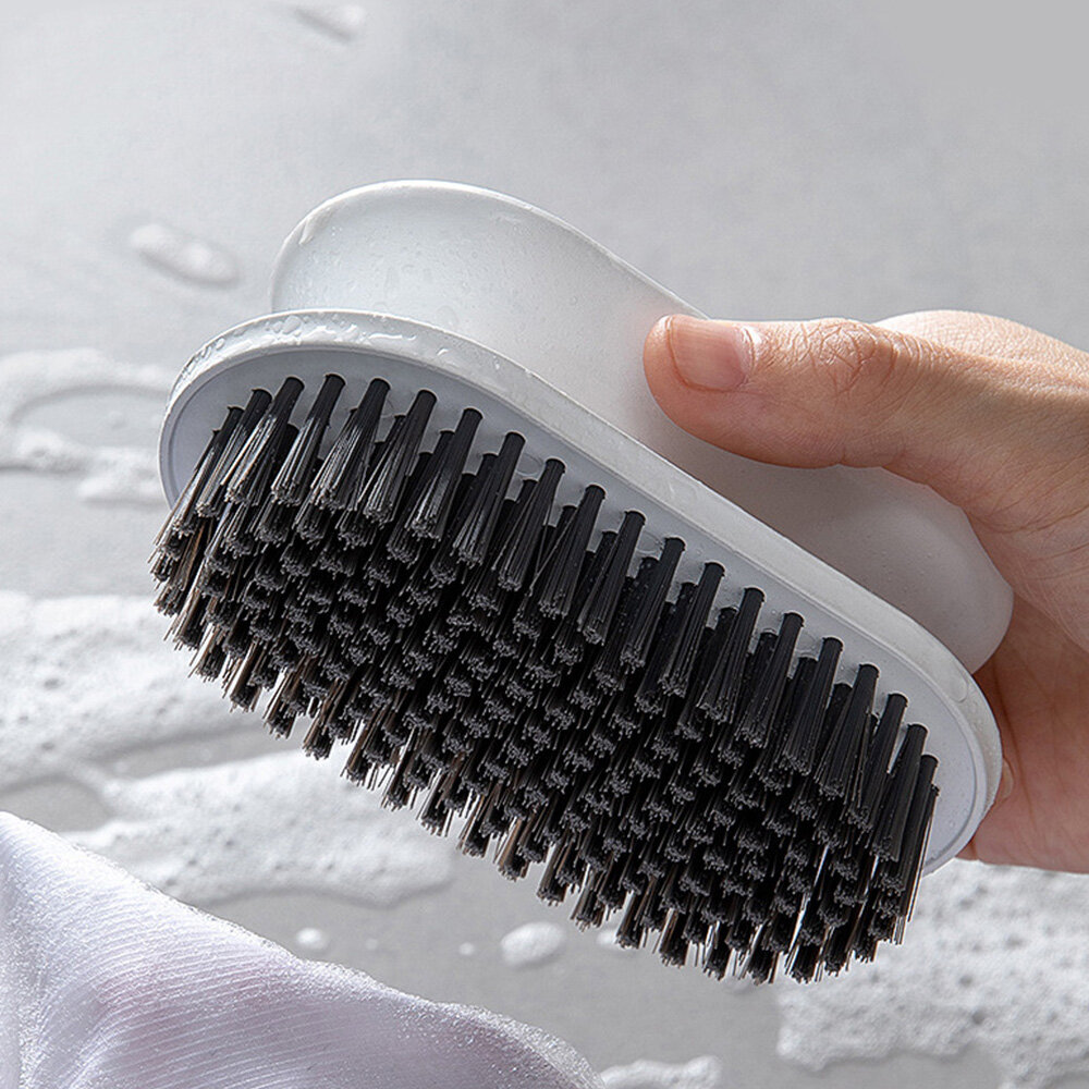 Uareliffe Cleaning Brush With Handle Magic Wipe Kitchen Sink Pool Brush Bathroom  Kitchen Cleaner Multi-purpose Brush Long Bristles PP Handle For House Work Intensive Bristles Comfort Handle For Home