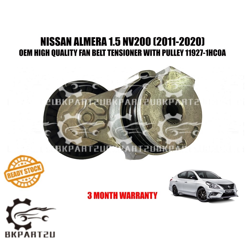 nissan almera belt tensioner