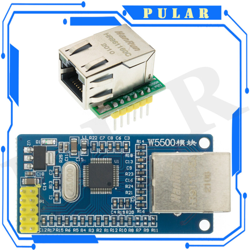 USR-ES1 w5500 mạng Ethernet Module phần cứng SPI để LAN/ Ethernet TCP / IP 51 / STM32 vi điều khiển chương trình trên w5100