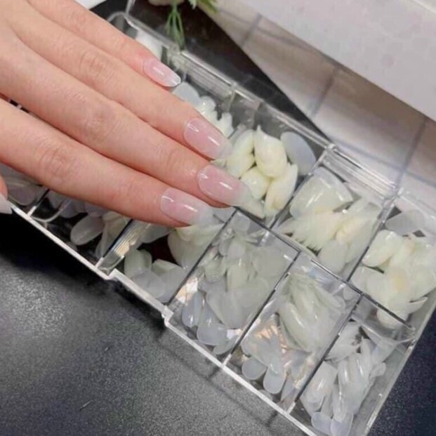(Hàng mới về) Móng úp hạt na form ngắn  móng úp hàn  form hàn HSM dành cho Nail